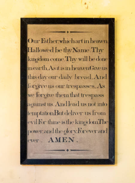 istock The Lord's Prayer in Culpho church, Suffolk 2167941662