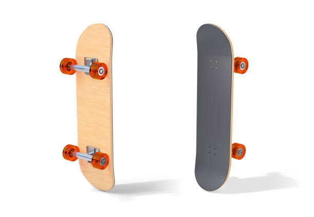 istock Two skateboards are shown side by side 2167942219