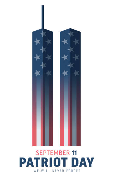 istock Patriot Day template design vector illustration, 911 Remembrance day template design on background. Vector stock illustration 2167944515