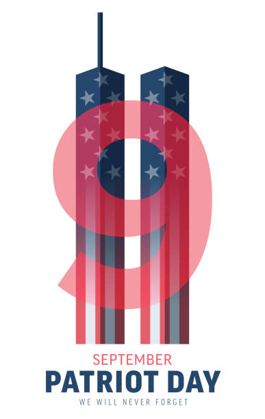 istock Patriot Day template design vector illustration, 911 Remembrance day template design on background. Vector stock illustration 2167944600