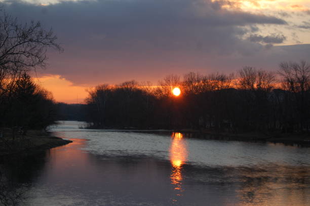 istock Early Morning Sunrise Along the Creek 2167944800