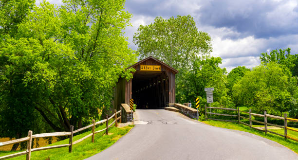 istock Hunsecker's Mill Covered Bridge in Lancaster County, Pennsylvania 2167944892