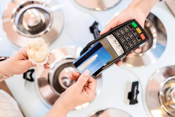 istock Paying Ice Cream With Credit Card 2167945521