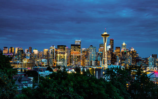 istock The Glow of Seattle, Washington 2167947378