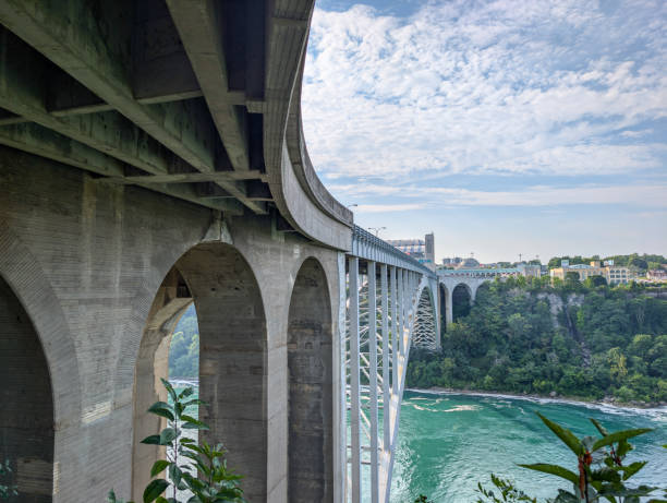 istock Rainbow Bridge in Niagara Falls, New York 2167947440