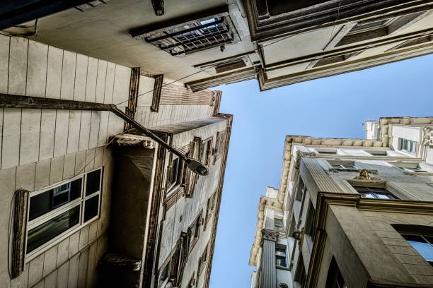 istock Facade of a house in Istanbul 2167950643