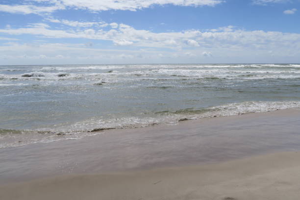 istock Breaking waves on the beach Sandhammaren 2167952754