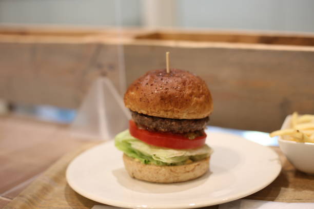 istock Hamburger at a cafe in Tokyo 2167957257