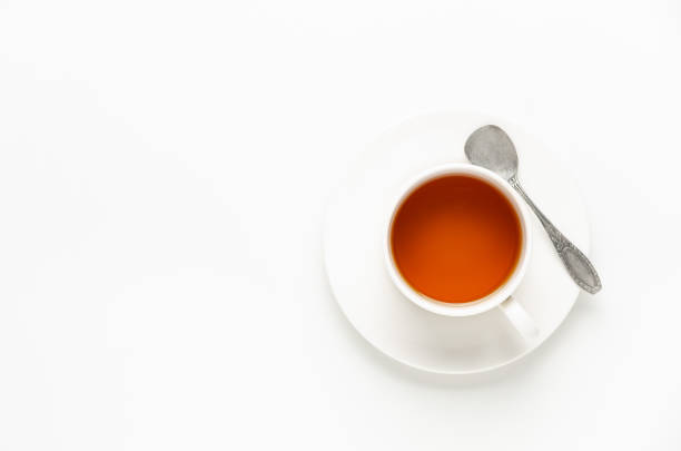 istock A cup of tea on white background 2167965797