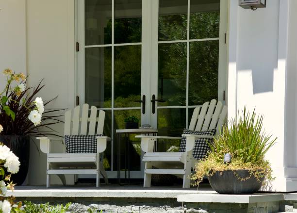 istock French doors open onto the sunny porch 2167966581