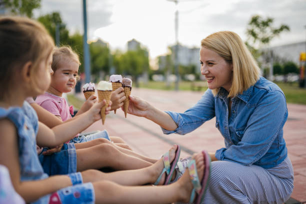 istock Ice cream in the park 2167966783