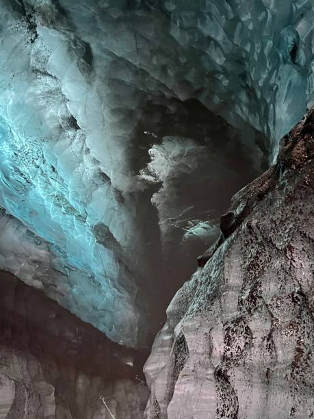 istock inside a glacier's cave in Iceland 2167970408