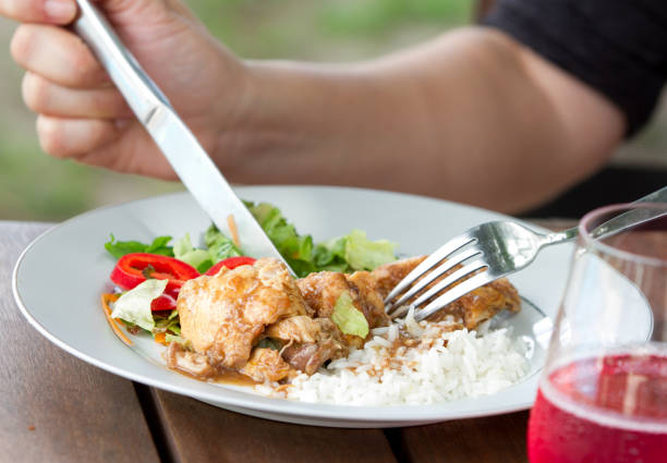 istock having lunch outdoors 2167980273