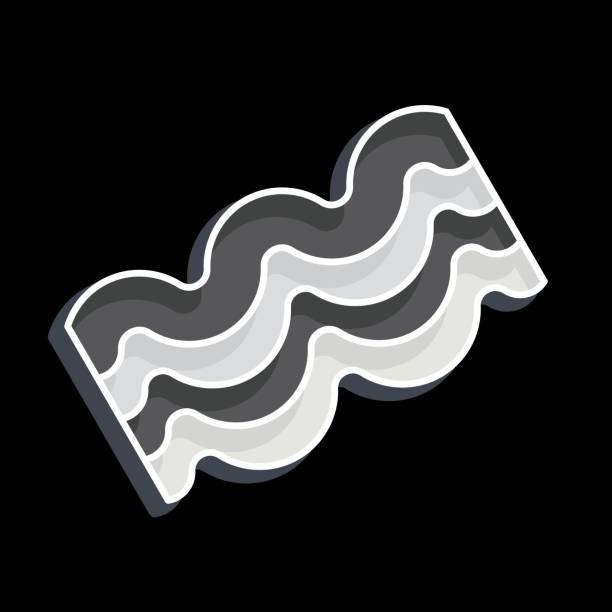 istock Icon Bacon. related to Breakfast symbol. glossy style. simple illustration 2167986308