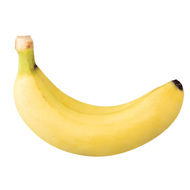istock Banana fruit isolated on a white background 2167988656