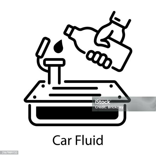 Car Fluids Icon Car Fluid Stock Illustration - Download Image Now - Bottle, Fuel and ...