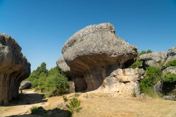 istock Big rock with picturesque shape in a geologic park 2167998144