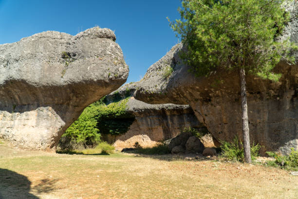 istock Big rock with picturesque shape in a geologic park 2167998149
