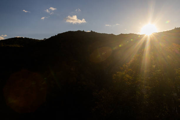Autumn leaves at Naruko Gorge, Miyagi Prefecture