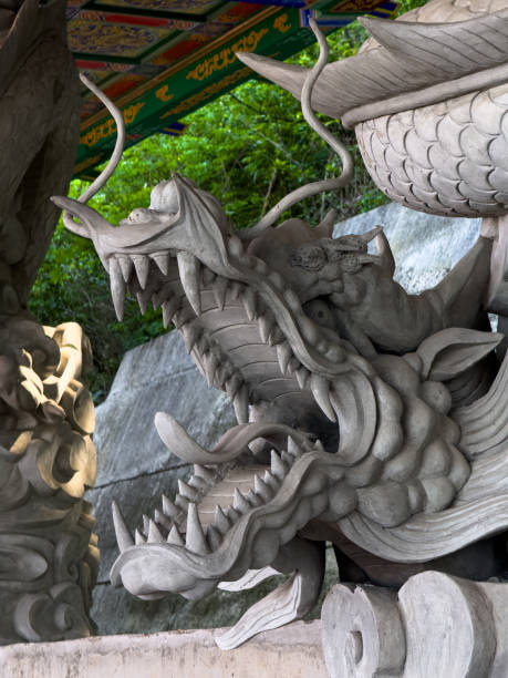 istock Chinese sculptures in a Buddhist temple 2168019317
