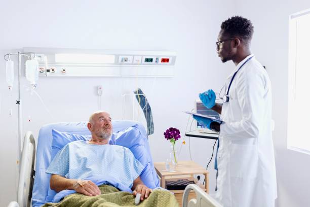 istock Doctor talking with a patient with prostate cancer 2168019350