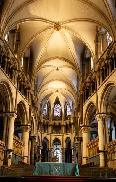 istock The Altar & Vaulted Ceiling At Canterbury Cathedral, Kent 2168025885