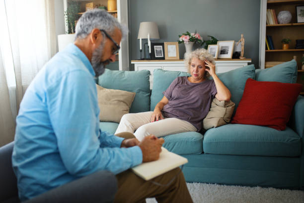 istock A Mature Woman's Therapeutic Journey. 2168039879