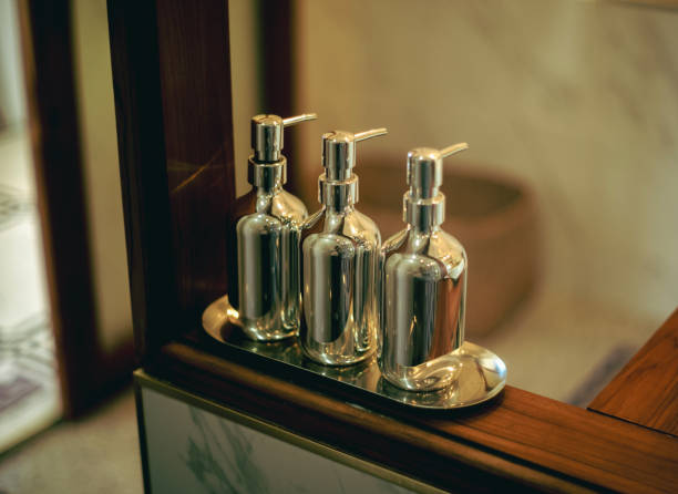 istock bath accessories liquid soap dispenser and cream 2168043830