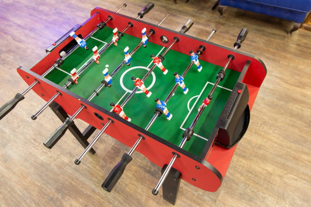 istock Exciting game of table football 2168049280