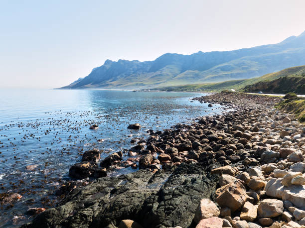 istock Scenic view along a beautiful coastline 2168056588