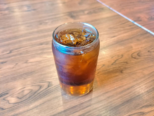 istock Freshy Ice Tea In Glass. Fresh iced tea drinks in a glass. 2168058691