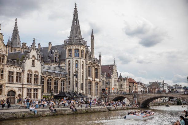 View in secondary city Ghent, Belgium