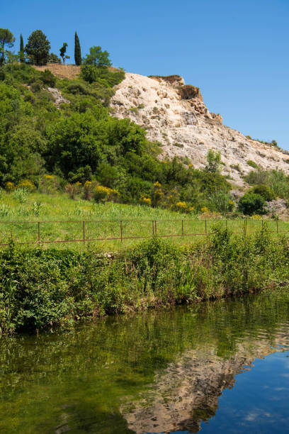 istock Bagno Vignoni Hot Spring River, Val D'Orcia, Tuscany 2168088941