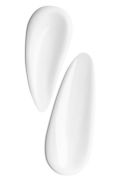 istock Set, composition of cosmetic strokes, cream on a blank background. 2168091733