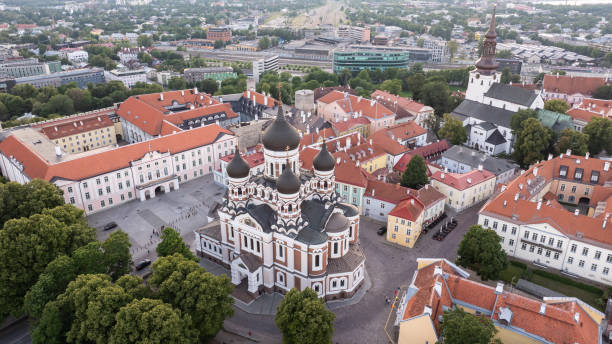 istock Alexander Nevsky Cathedral - Aerial View 2168094508