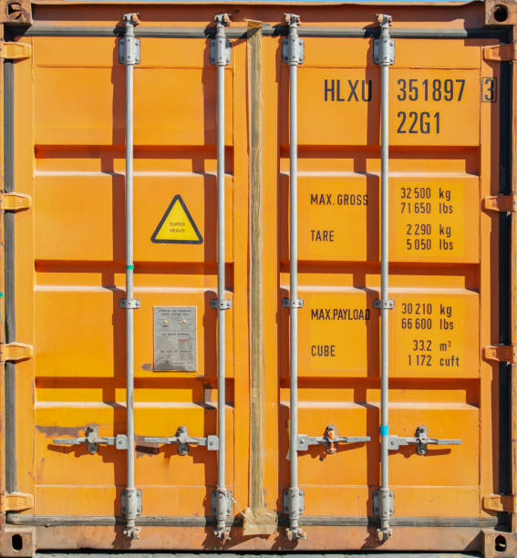 Only One Shipping container at the dock