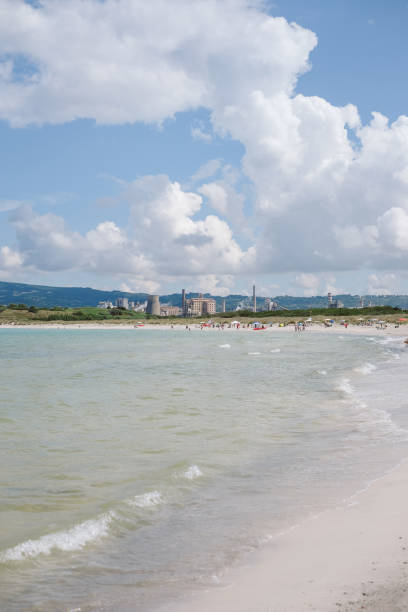 Scenic view of coastal Tuscany in spring