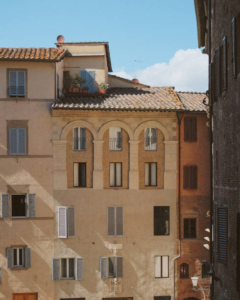 siena landmark over the roof