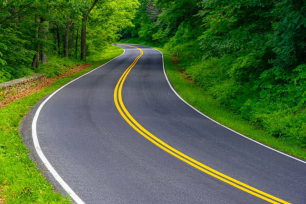 istock Bend in the Blue Ridge Parkway 2168107731