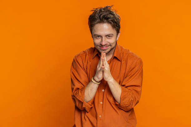 istock Sneaky cunning Caucasian young man thinking over devious villain idea cheats jokes pranks evil plan 2168120810