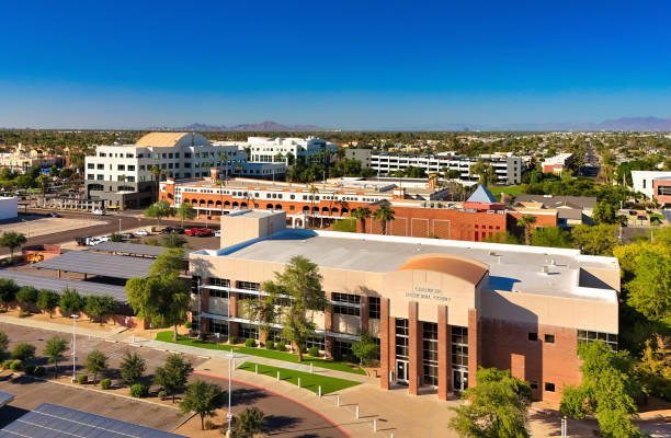 istock Chandler Downtown Aerial 2168121339