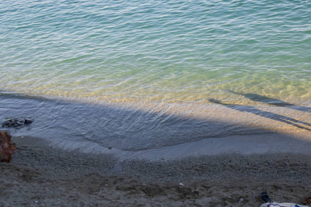 View of the beach at Monterosso al mare, Cinque Terre, in the Ligurian CoasT