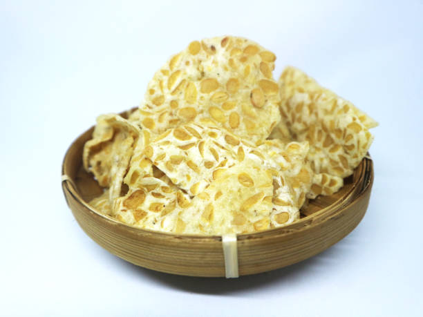 istock Tempeh chips are a food made from tempeh which is thinly sliced ​​and then fried using seasoned flour. 2168141004