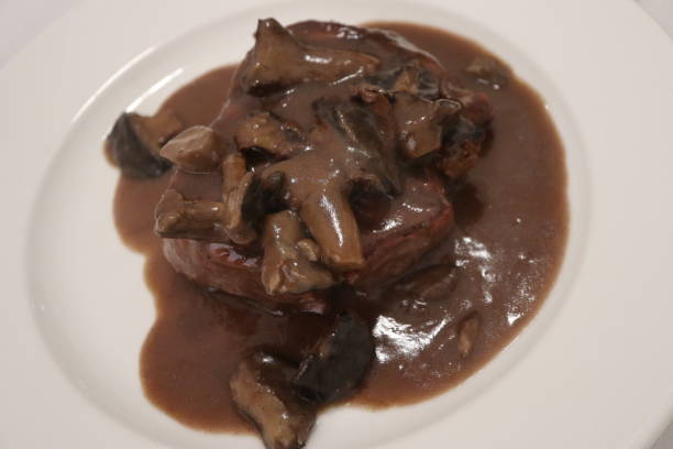 istock Italian cuisine: stewed beef fillet in Alberobello, Italy 2168152621