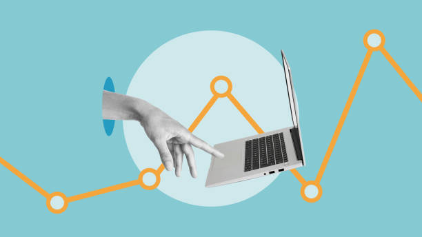 istock The work of a freelancer. Business and career development concept. Freelancer is working on a laptop. 2168156834