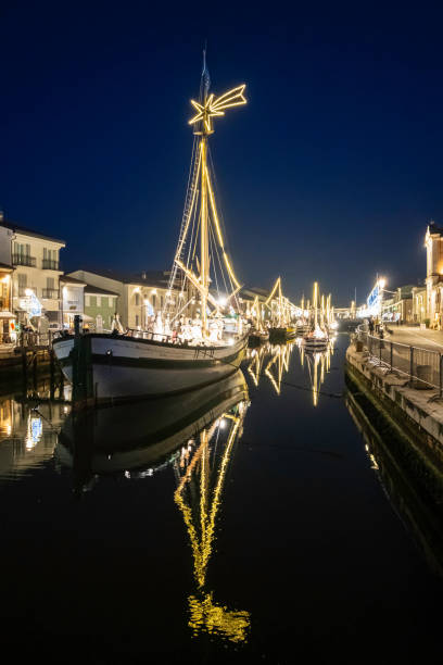 istock Floating Nativity Scene in Cesenatico, Italy 2168171636