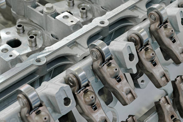 istock Cylinder head of an internal combustion engine with the cover removed 2168173474