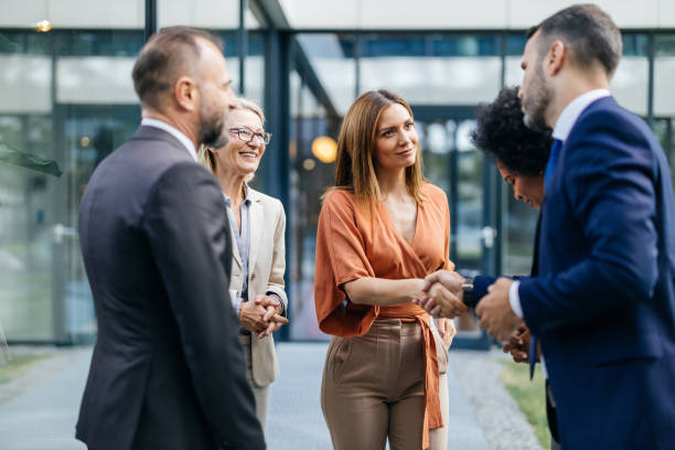 istock Business team engaging in a handshake 2168174634