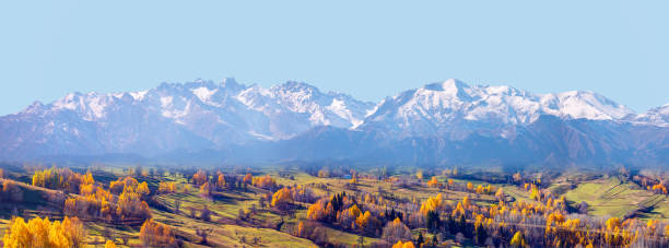 istock Beautiful autumn landscape with    Karcal mountain range - Savsat, Turkey 2168180929