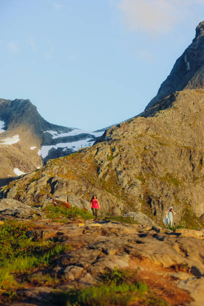 istock Active Sport Female Hiking in Scenic Mountain Range During Pictresque Sunset 2168192569